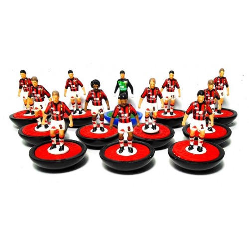 Subbuteo Andrew Table Soccer AC Milan 1988-89  on classic Lightweight bases